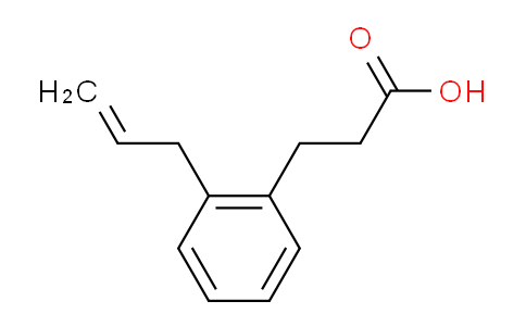 CAS No. 1352275-74-1, 3-(2-Allylphenyl)propanoic Acid