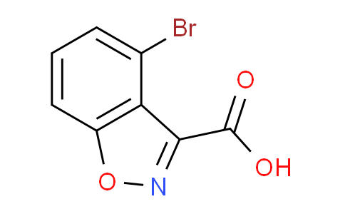 CAS No. 1352394-84-3, 4-Bromobenzo[d]isoxazole-3-carboxylic acid