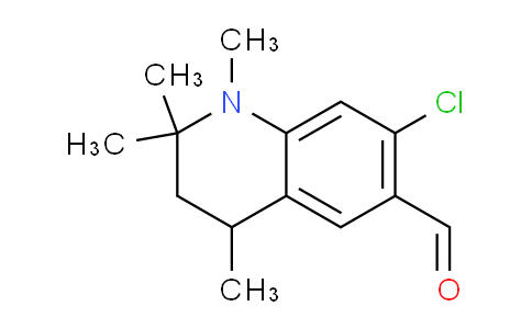 CAS No. 1243545-57-4, 7-Chloro-1,2,2,4-tetramethyl-1,2,3,4-tetrahydroquinoline-6-carbaldehyde