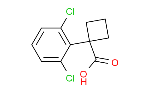 CAS No. 1039951-74-0, 1-(2,6-Dichlorophenyl)cyclobutanecarboxylic Acid