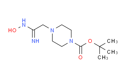 CAS No. 1040631-47-7, tert-Butyl 4-(2-(hydroxyamino)-2-iminoethyl)piperazine-1-carboxylate