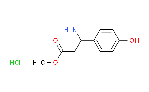 CAS No. 1820683-08-6, Methyl 3-Amino-3-(4-hydroxyphenyl)propanoate Hydrochloride