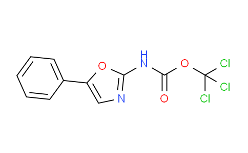 CAS No. 1820687-45-3, Trichloromethyl (5-phenyloxazol-2-yl)carbamate
