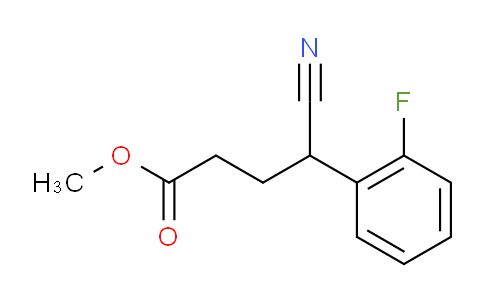 CAS No. 2006278-14-2, Methyl 4-Cyano-4-(2-fluorophenyl)butyrate