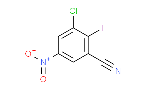 CAS No. 2006278-22-2, 3-Chloro-2-iodo-5-nitrobenzonitrile
