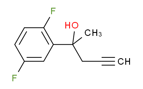 CAS No. 2006278-28-8, 2-(2,5-Difluorophenyl)-4-pentyn-2-ol