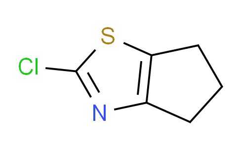 CAS No. 201006-49-7, 2-Chloro-5,6-dihydro-4H-cyclopenta[d]thiazole