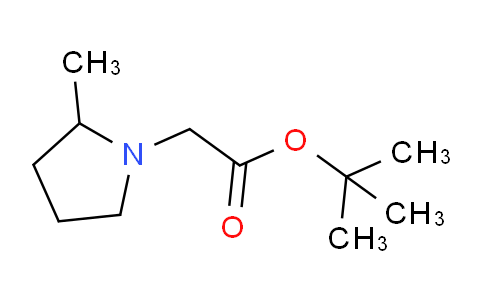 CAS No. 2015655-98-6, tert-Butyl 2-(2-Methyl-1-pyrrolidinyl)acetate