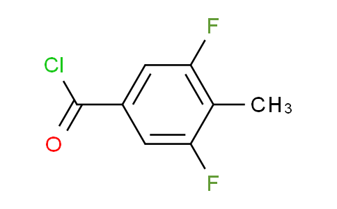 CAS No. 103877-74-3, 3,5-Difluoro-4-methylbenzoyl chloride