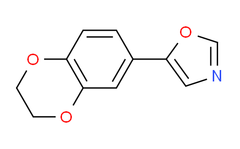CAS No. 1305712-85-9, 5-(2,3-Dihydrobenzo[b][1,4]dioxin-6-yl)oxazole