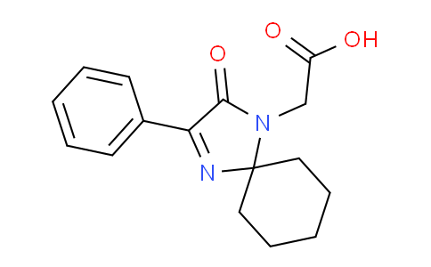 CAS No. 1234508-94-1, 2-(2-Oxo-3-phenyl-1,4-diazaspiro[4.5]dec-3-en-1-yl)acetic acid