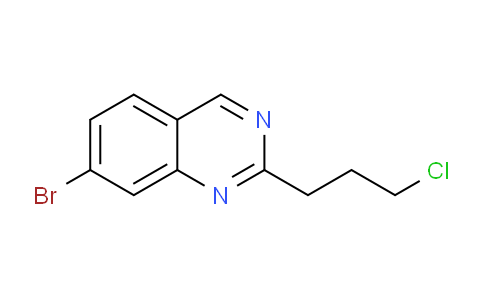 CAS No. 2006277-09-2, 7-Bromo-2-(3-chloropropyl)quinazoline