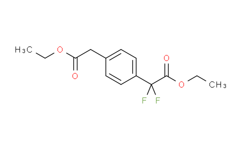 CAS No. 2006277-16-1, Ethyl 2-[4-(2-Ethoxy-2-oxoethyl)phenyl]-2,2-difluoroacetate