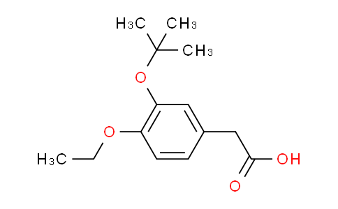 CAS No. 2006277-20-7, 2-[3-(tert-Butoxy)-4-ethoxyphenyl]acetic Acid