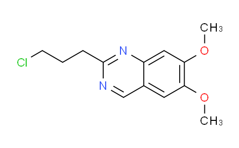 CAS No. 2006277-49-0, 2-(3-Chloropropyl)-6,7-dimethoxyquinazoline