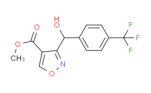 CAS No. 2006277-52-5, Methyl 3-[Hydroxy[4-(trifluoromethyl)phenyl]methyl]isoxazole-4-carboxylate