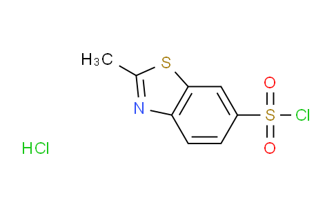 CAS No. 2006277-66-1, 2-Methylbenzothiazole-6-sulfonyl Chloride Hydrochloride