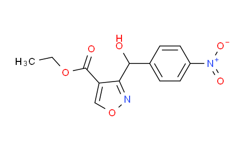 CAS No. 2006277-72-9, Ethyl 3-[Hydroxy(4-nitrophenyl)methyl]isoxazole-4-carboxylate
