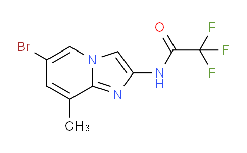 CAS No. 2006277-80-9, N-(6-Bromo-8-methylimidazo[1,2-a]pyridin-2-yl)-2,2,2-trifluoroacetamide