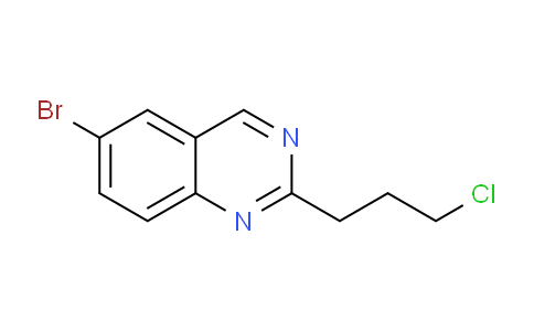 CAS No. 2006277-97-8, 6-Bromo-2-(3-chloropropyl)quinazoline