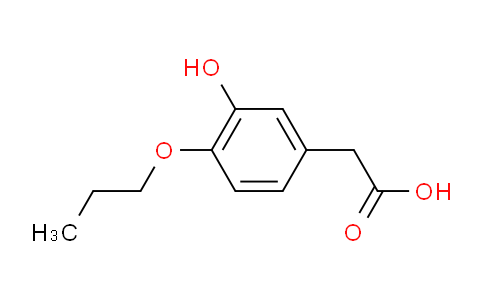 CAS No. 2006278-08-4, 3-Hydroxy-4-propoxyphenylacetic Acid