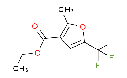 CAS No. 1452479-54-7, Ethyl 2-methyl-5-(trifluoromethyl)furan-3-carboxylate