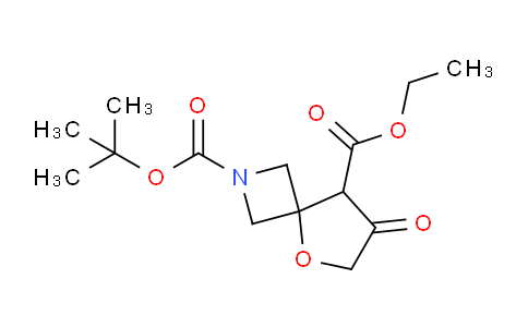 CAS No. 1453315-80-4, 2-tert-Butyl 8-ethyl 7-oxo-5-oxa-2-azaspiro[3.4]octane-2,8-dicarboxylate