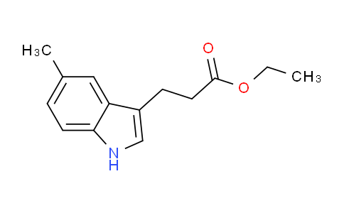 CAS No. 1453484-16-6, Ethyl 3-(5-Methyl-3-indolyl)propanoate