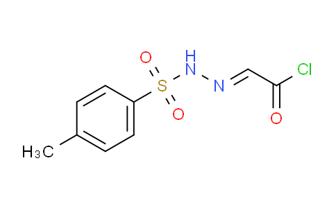 CAS No. 14661-69-9, (E)-2-(2-Tosylhydrazono)acetyl chloride