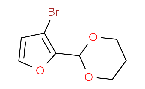CAS No. 181305-77-1, 2-(3-Bromo-2-furyl)-1,3-dioxane