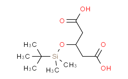 CAS No. 113794-48-2, 3-(tert-Butyldimethylsilyloxy)glutaric Acid