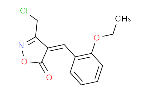 CAS No. 1142199-18-5, 3-(Chloromethyl)-4-(2-ethoxybenzylidene)isoxazol-5(4H)-one