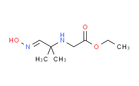 CAS No. 1142202-27-4, Ethyl 2-((1-(hydroxyimino)-2-methylpropan-2-yl)amino)acetate