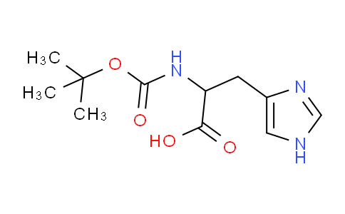 CAS No. 121428-29-3, N-Boc-DL-histidine