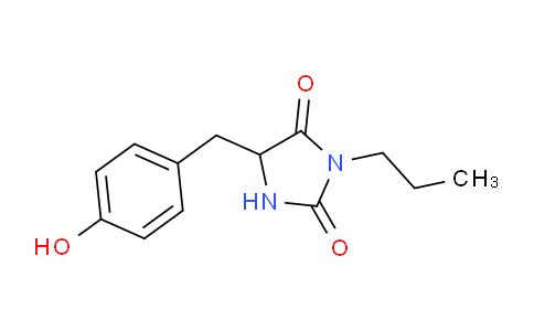 CAS No. 1214645-12-1, 5-(4-Hydroxybenzyl)-3-propylimidazolidine-2,4-dione