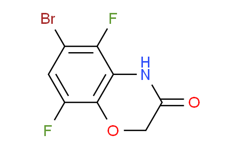 CAS No. 1221502-86-8, 6-Bromo-5,8-difluoro-2H-benzo[b][1,4]oxazin-3(4H)-one