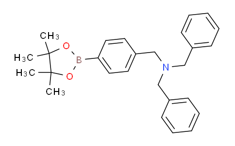 CAS No. 1221824-21-0, Dibenzyl-[4-(4,4,5,5-tetramethyl-[1,3,2]dioxaborolan-2-yl)-benzyl]amine