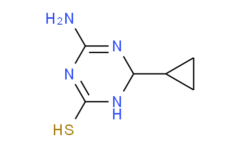 CAS No. 1142208-58-9, 4-Amino-6-cyclopropyl-1,6-dihydro-1,3,5-triazine-2-thiol