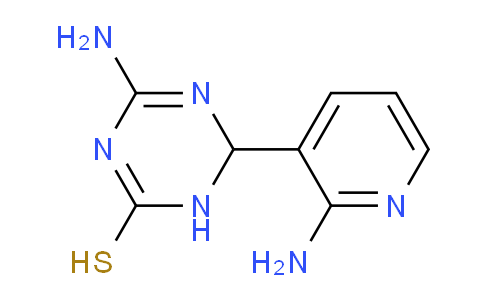 CAS No. 1142208-80-7, 4-Amino-6-(2-aminopyridin-3-yl)-1,6-dihydro-1,3,5-triazine-2-thiol