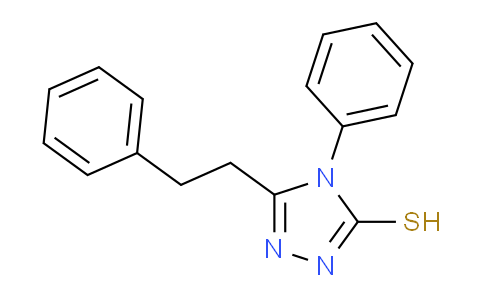 CAS No. 114246-71-8, 5-Phenethyl-4-phenyl-4H-1,2,4-triazole-3-thiol