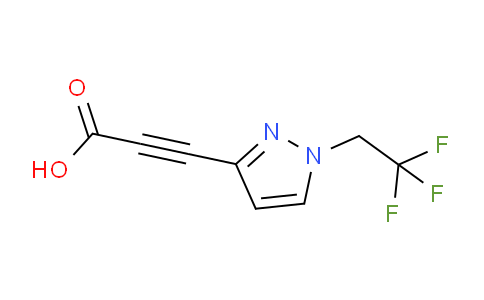CAS No. 1354706-08-3, 3-(1-(2,2,2-Trifluoroethyl)-1H-pyrazol-3-yl)propiolic acid