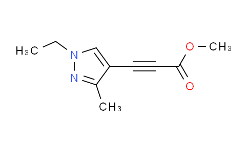 CAS No. 1354706-95-8, Methyl 3-(1-ethyl-3-methyl-1H-pyrazol-4-yl)propiolate