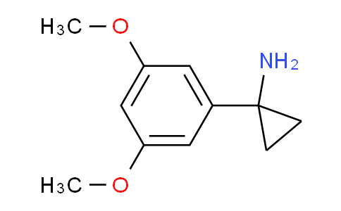 CAS No. 1211593-67-7, 1-(3,5-Dimethoxyphenyl)cyclopropanamine