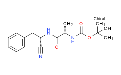 CAS No. 1212138-24-3, TERT-BUTYL (S)-1-((S)-1-CYANO-2-PHENYLETHYLAMINO)-1-OXOPROPAN-2-YLCARBAMATE