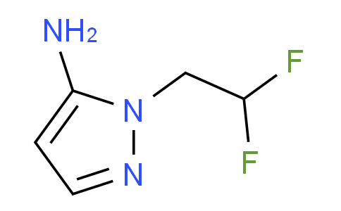 CAS No. 1171319-69-9, 1-(2,2-difluoroethyl)-1H-pyrazol-5-amine