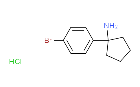 CAS No. 1172462-36-0, 1-(4-Bromophenyl)cyclopentanamine Hydrochloride