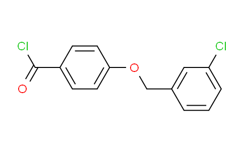 CAS No. 1160250-21-4, 4-((3-Chlorobenzyl)oxy)benzoyl chloride