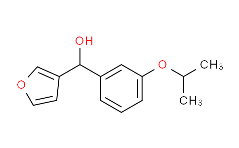 CAS No. 1443325-36-7, Furan-3-yl(3-isopropoxyphenyl)methanol