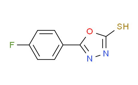 CAS No. 203268-64-8, 5-(4-Fluoro-phenyl)-[1,3,4]oxadiazole-2-thiol