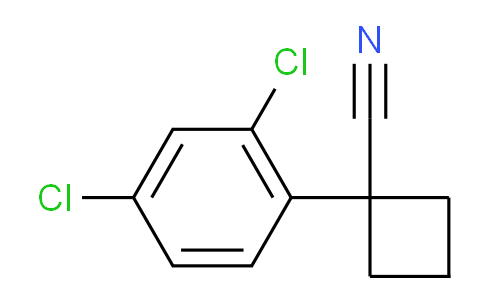 CAS No. 151157-59-4, 1-(2,4-Dichlorophenyl)cyclobutanecarbonitrile